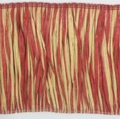 Raffia rojt mix 15 cm  hosszú - RED